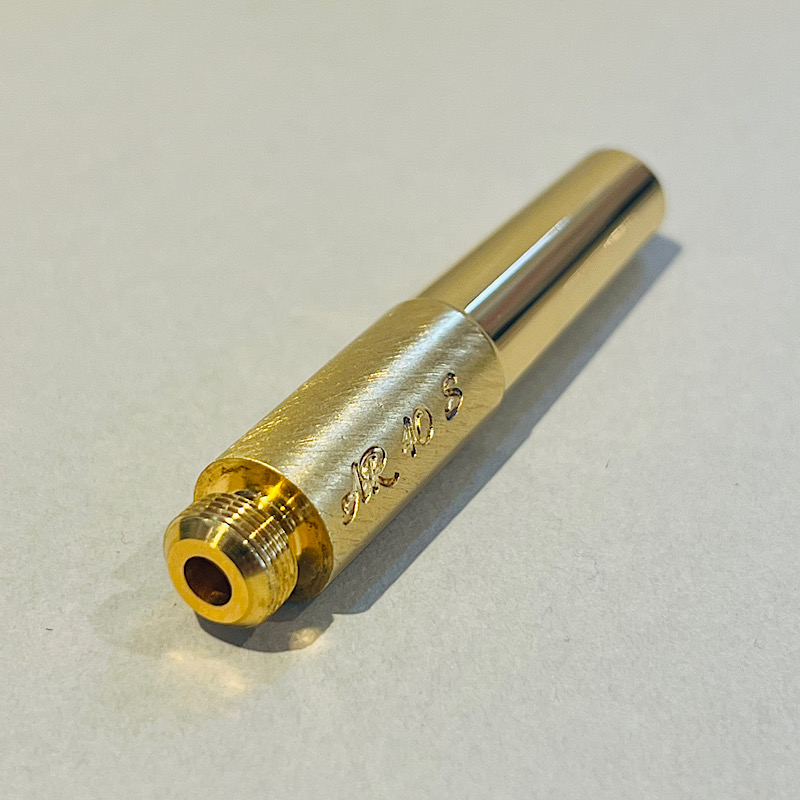 中古品/TP61】ARレゾナンス / トランペット用マウスピース バックボア（ブラス材）40S / 金メッキ（GP） | Lemante  Brass（レマンテブラス）